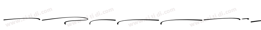 Amellia Ink字体转换
